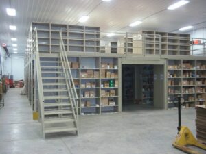 Shelving Mezzanine for Customer - Iowa