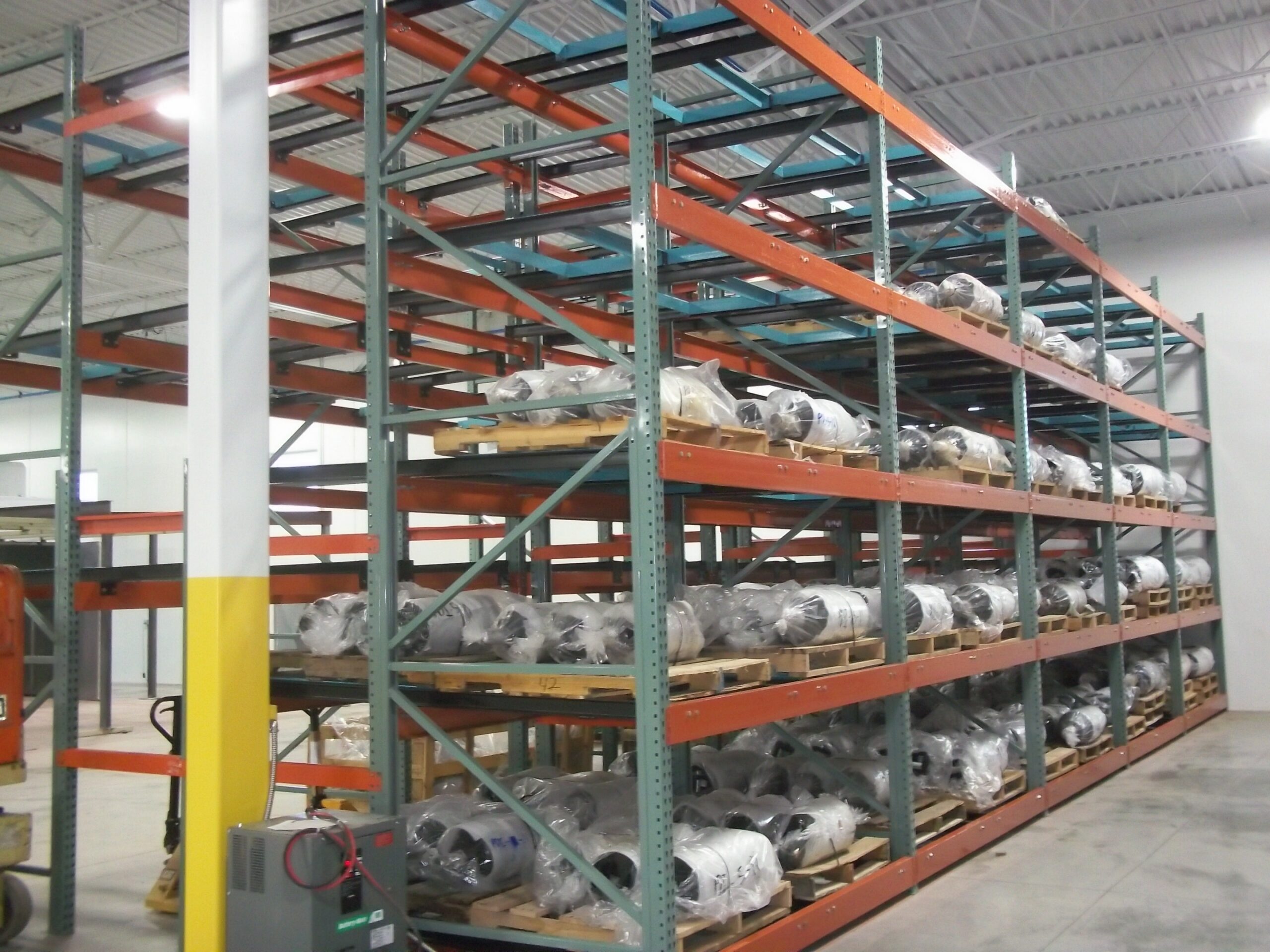 Push-Back Pallet Rack at DIGGA - Dyersville, IA