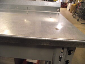 Maximus Galvanized Top 8' HD Work Bench - Image 3