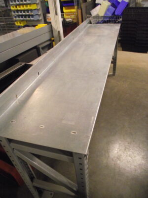 Maximus Galvanized Top 8' HD Work Bench - Image 5