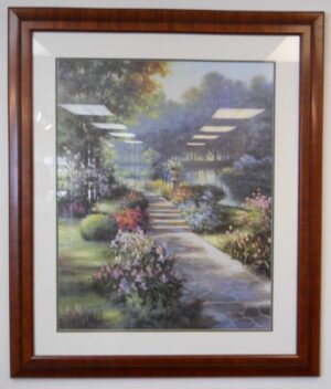 Art Print 21 - Flowers & Sidewalk - Used