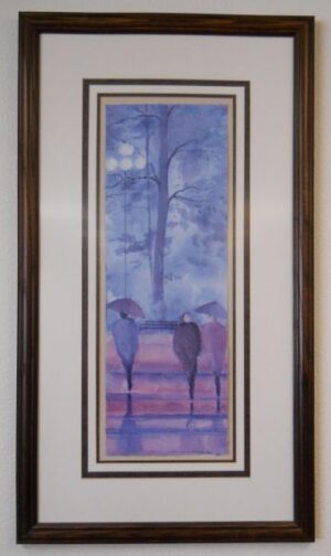 Art Print 34 - Walk In The Park At Night I - Used
