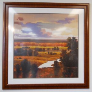 Art Print 46 - Rolling Hills Sunset - Used