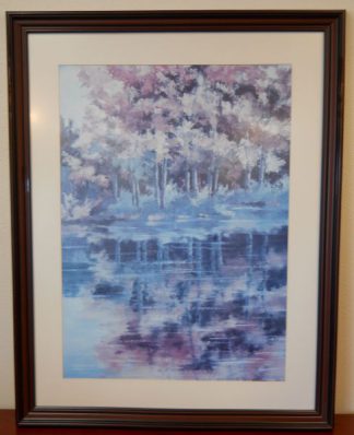 Art Print 8 - Trees with Reflection - Used