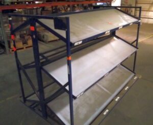 Alternative view of 6 Shelf Steel Cart - Used