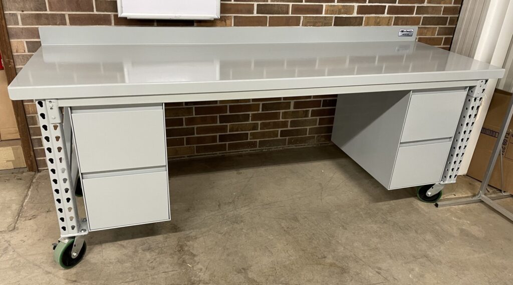 Maximus Heavy Duty Workbench w/ 2 Drawer Units & Casters