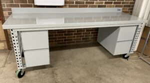 Maximus Heavy Duty Workbench w/ 2 Drawer Units & Casters