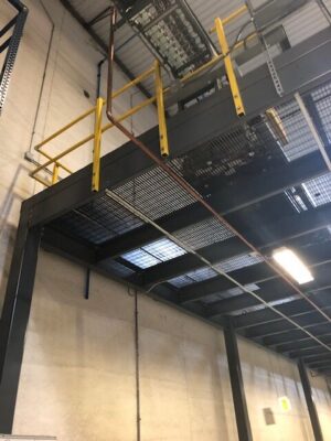15'-6" x 71'-0" Mezzanine with Bar Grating Floor