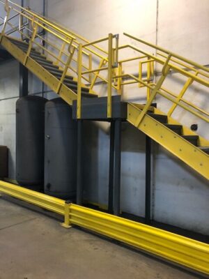 15'-6" x 71'-0" Mezzanine with Bar Grating Floor - Image 7