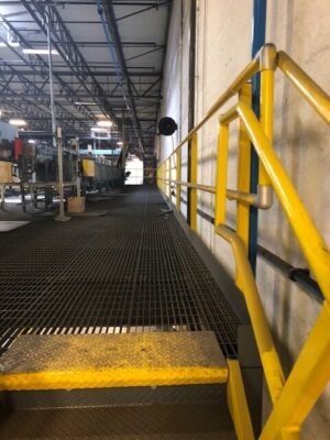 15'-6" x 71'-0" Mezzanine with Bar Grating Floor - Image 11