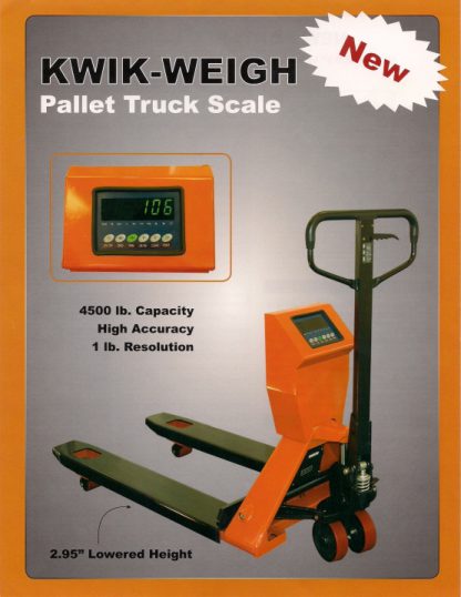 Kwik-Weigh Pallet Truck Scale - New