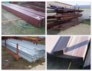 Large Selection of Zee Purlins & Cee Channel - New Surplus