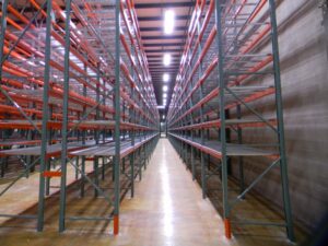 Alternative view of Warehouse Pallet Rack Project for Seventh Ave - Sun Prairie, WI