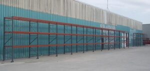 Outdoor Pallet Rack Project - Monticello, IA