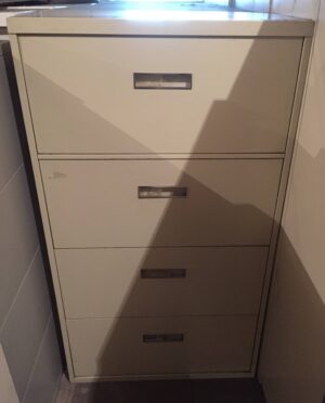 4-Drawer Steelcase 30" Wide Lateral Files - Used