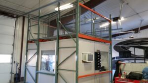 Modular Office / Mezzanine Project for Brown's Ford - Guttenberg, IA