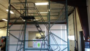 Modular Office / Mezzanine Project for Brown's Ford - Guttenberg, IA - Image 3