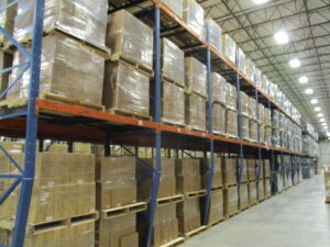 Alternative view of Push-Back Style Pallet Rack Project for Legacy Manufacturing - Marion, IA