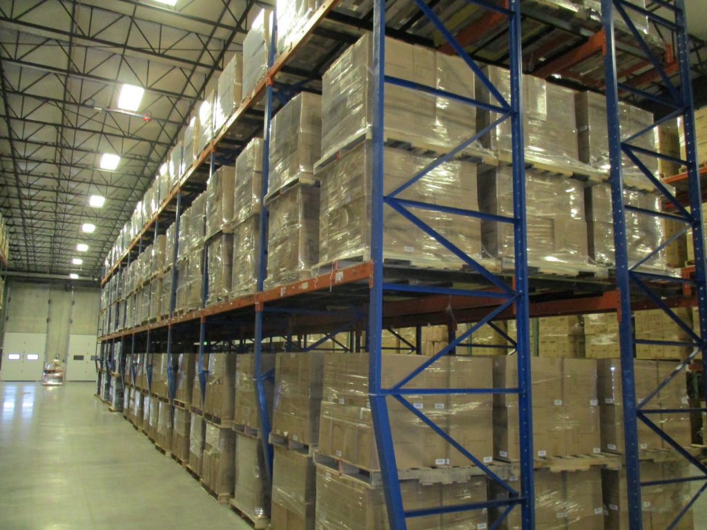 Push-Back Style Pallet Rack Project for Legacy Manufacturing - Marion ...
