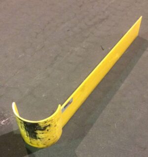 Heavy-Duty 12" Tall Upright Post Protectors - Used