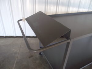 **SALE PENDING** Cart # 1-14 72”x 30” Welded Cart with Manual Holder – New Surplus - Image 4