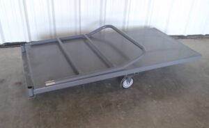 Cart # 1-34 60”x 30” Welded Flat Deck Cart – New Surplus - Image 4