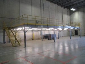 **SOLD** 22'x52' Mezzanine - 9'-2" Deck Height - Nice Used - Image 3