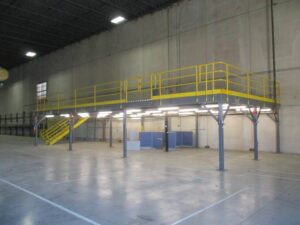 **SOLD** 22'x52' Mezzanine - 9'-2" Deck Height - Nice Used