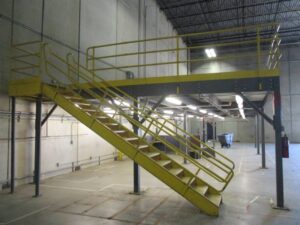 **SOLD** 22'x52' Mezzanine - 9'-2" Deck Height - Nice Used - Image 6