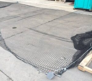 Pallet Rack Safety Netting - Used