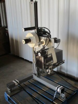 SATO Model M-8485Se Barcode Printer With Labeling Systems  Model 20-31 - Used - Image 5