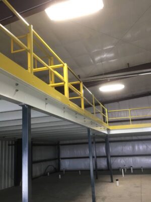 L-Shaped Mezzanine Project - Lawler, IA