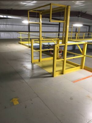 L-Shaped Mezzanine Project - Lawler, IA - Image 7