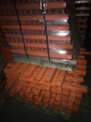 44" Interlake Pallet Supports for Slotted Beams - Used - Image 4