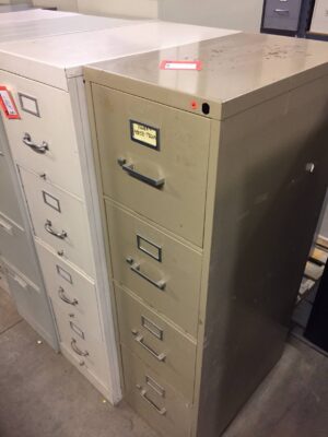 4-Drawer Assorted Letter Size Files - Used - Image 3