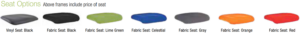 Alternative view of CoolMesh Nesting Chair with Arms (New) 7794TNS/94