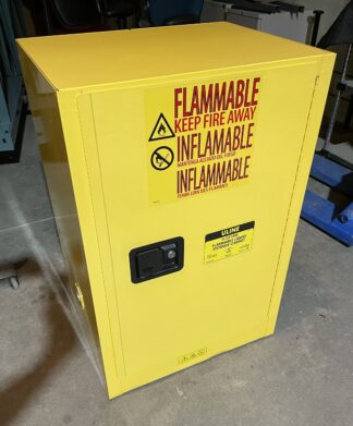 Uline H-2218M 12 Gallon Flammable Storage Cabinet - Used