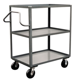 #M18 & M19/ NC360 Ergonomic 3-Shelf Stock Truck 3,000 lb capacity – New Surplus