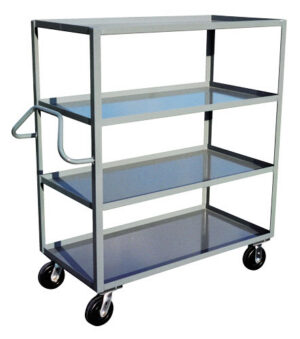 #M1-4 / ND248 Ergonomic 4-Shelf Stock Truck 3,000 lb capacity – New Surplus