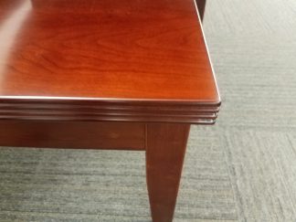 Alternative view of Harmony Veneer End Table, Cherry-New Surplus