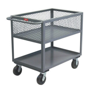 Jamco GK236 24”x 36” 2-Shelf Mesh Top Cart / Welter P/N 1047-1048 – New Surplus