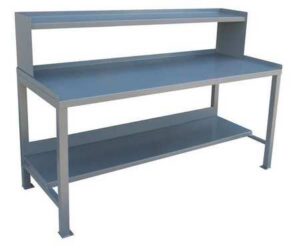 Jamco WA260 24"x 60" Steel Workbench w/ Riser Shelf & Lower Shelf - New Surplus