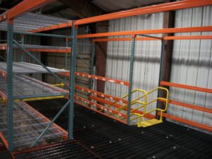 Rack Supported Mezzanine for Zip's - New Hampton, IA - Image 4