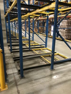*SOLD-OUT* 2-Deep Teardrop Style Push-Back Rack w/ Advance Carts & Rails – Used - Image 4