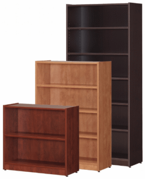 New Harmony Bookcases 32"W x 14"D w/ Adjustable Shelves