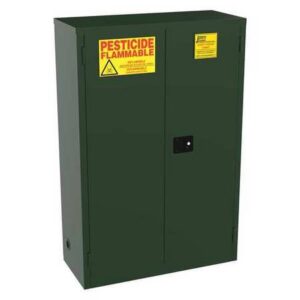 Green 45 GAL Pesticide Cabinet #FL45 - New Surplus S&D