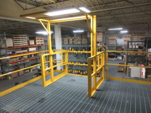 Mezzanine Project with Center Stairs - Cedar Rapids, IA - Image 3