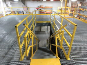 Mezzanine Project with Center Stairs - Cedar Rapids, IA - Image 4