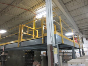 Mezzanine Project with Center Stairs - Cedar Rapids, IA