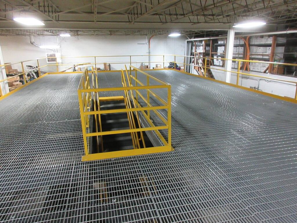 Custom Mezzanine Project - Altorfer / Cedar Rapids, IA